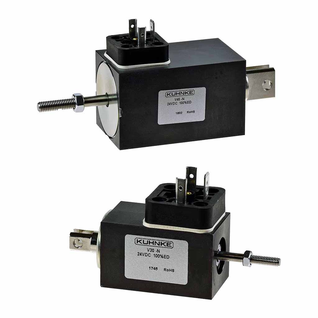 Linear Solenoid Heavy Duty Square Design Kuhnke Solenoids Impulse