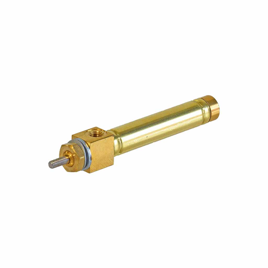 Kuhnke double acting brass cylinder 5mm to 8mm bore, mounting type S