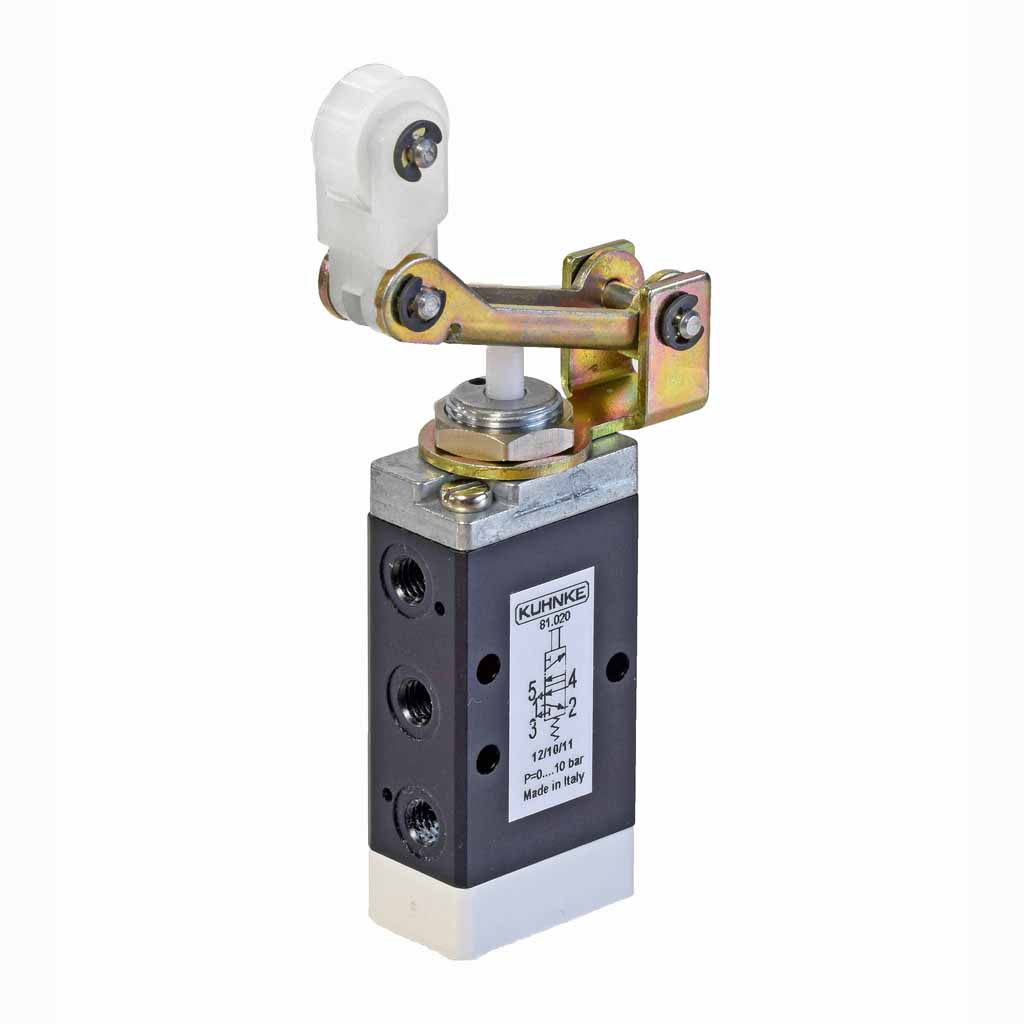  Kuhnke 81 series one-way roller lever valve