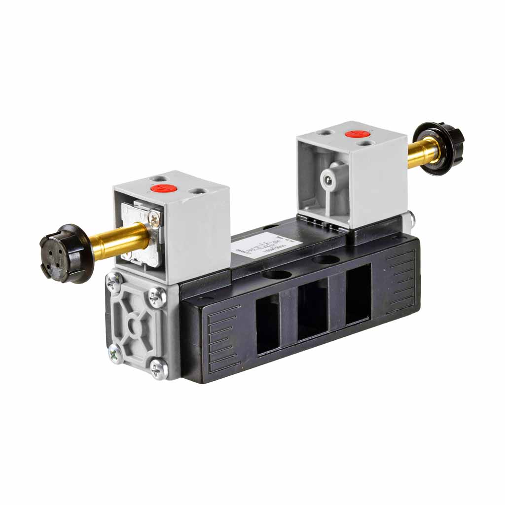 Kuhnke 76 series 5 way double solenoid ISO 2 valve