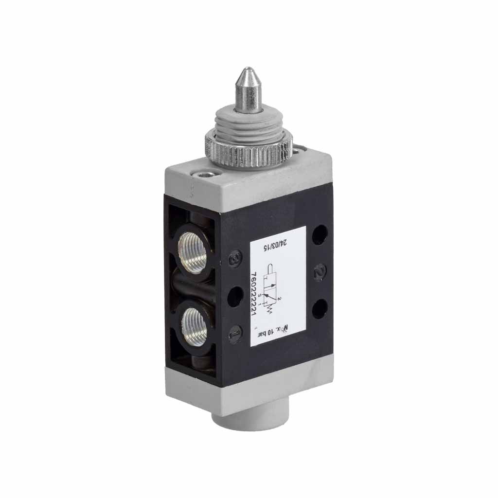 Kuhnke 76 series plunger valve 3 way valve