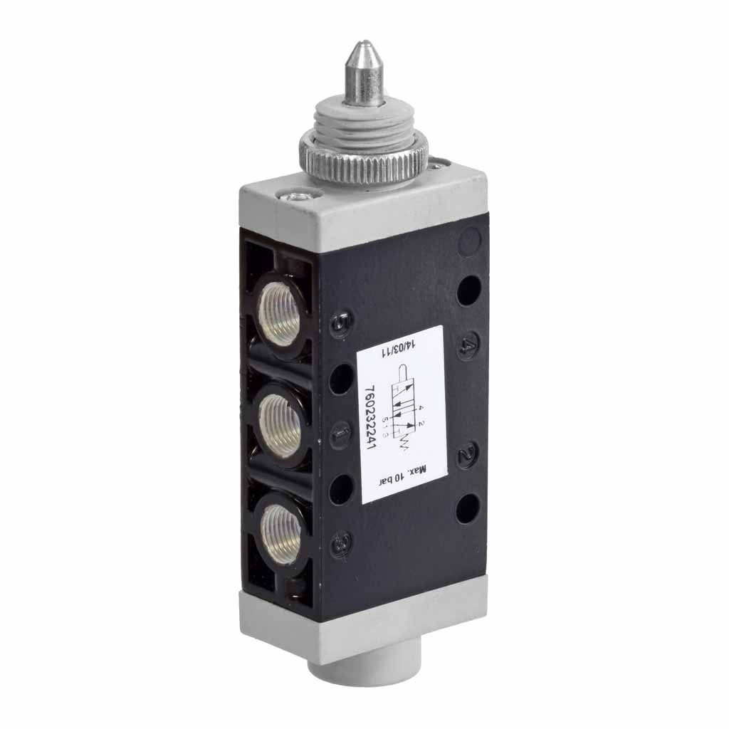 Kuhnke 76 series plunger valve 5 way valve